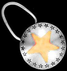 Be-Decked's Star Border Key Ring